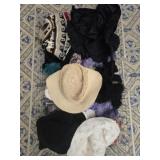 Estate lot of ladies hats and more