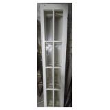 Lot of 4 wood windows