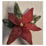 Pottery flower by Mary Ann