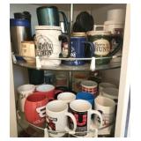 Large estate lot of coffee cups