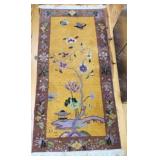 Antique 1920s style Art Deco Chinese wool rug