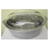 Vintage Household Club Aluminum oval roaster