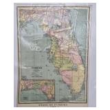 State of Florida 1887 map