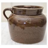 Vintage Crock Pottery Dish with Lid