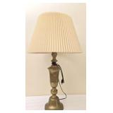 Decorative Japanese Etched Brass Lamp