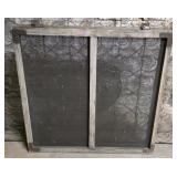 Lot of Two large Antique Window Screens