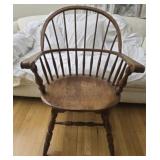 S Bent and brothers barrel back chair