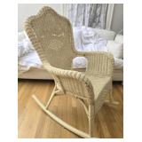 Vintage Wicker Rocking Chair