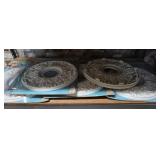 Shelf lot of decorative ceiling moldings AS IS