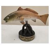 Metal fish trophy