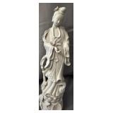 Collectible white porcelain figurine Verithin