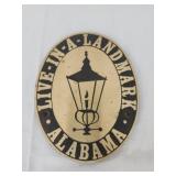 Live In A Landmark plaque