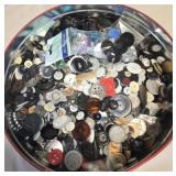 Estate lot of buttons