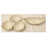 Lot of Lenox Gold Rimmed Dishes