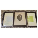 Lot of 3 picture frames