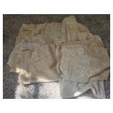 Custom made narrow lace 1930s Belgium linens