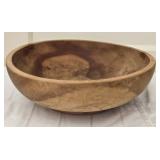 Round Wooden Dough Bowl