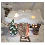 Snowman votive house