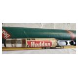 Vintage Heddon fishing rod in case