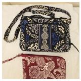 Vera Bradley Alabama Wallet & VB Black Purse