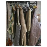 Lot of jackets sweaters and vests
