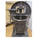 Cast iron sausage stuffer