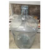 Glass water jug