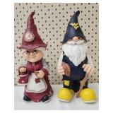 2 collectible gnomes