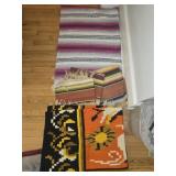 Lot of vintage western blankets