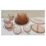 Vintage Arcoroc France Rosaline style glassware