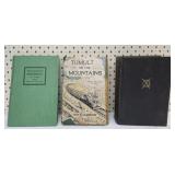 Lot of 3 vintage books