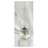 Antique clear glass oil
