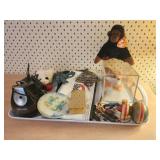Estate lot of misc items tray included
