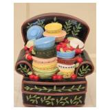 Mary Engelbreit Ceramic Chair Cookie Jar