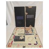Monopoly game and parcheesi game