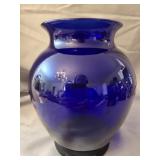 Cobalt Blue Glass vase