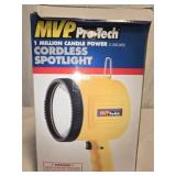 MVP pro tech cordless spotlight in box