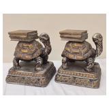 Pair of Heavy Turtle Bookends