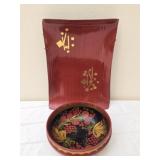 Japanese Hand Painted Strawberry Bowl & Decor