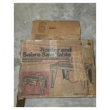 Router and Sabre saw table
