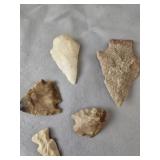 Lot of Arrowheads