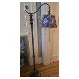 Floor lamp with shade