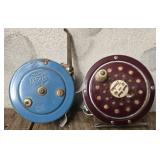 Lot of 2 vintage reels