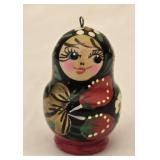 Miniature Hand Painted Russian Doll