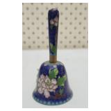 Vintage Chinese cloisonnï¿½ bell