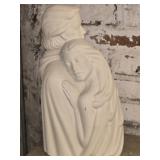 Ceramic Man & Woman Sculpture
