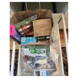 Estate drawer lot of light bulbs & more