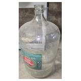 Glass water jug