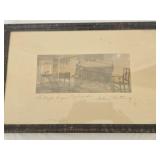 The Maple Sugar Cupboard framed