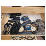 Estate lot of boots and shoes